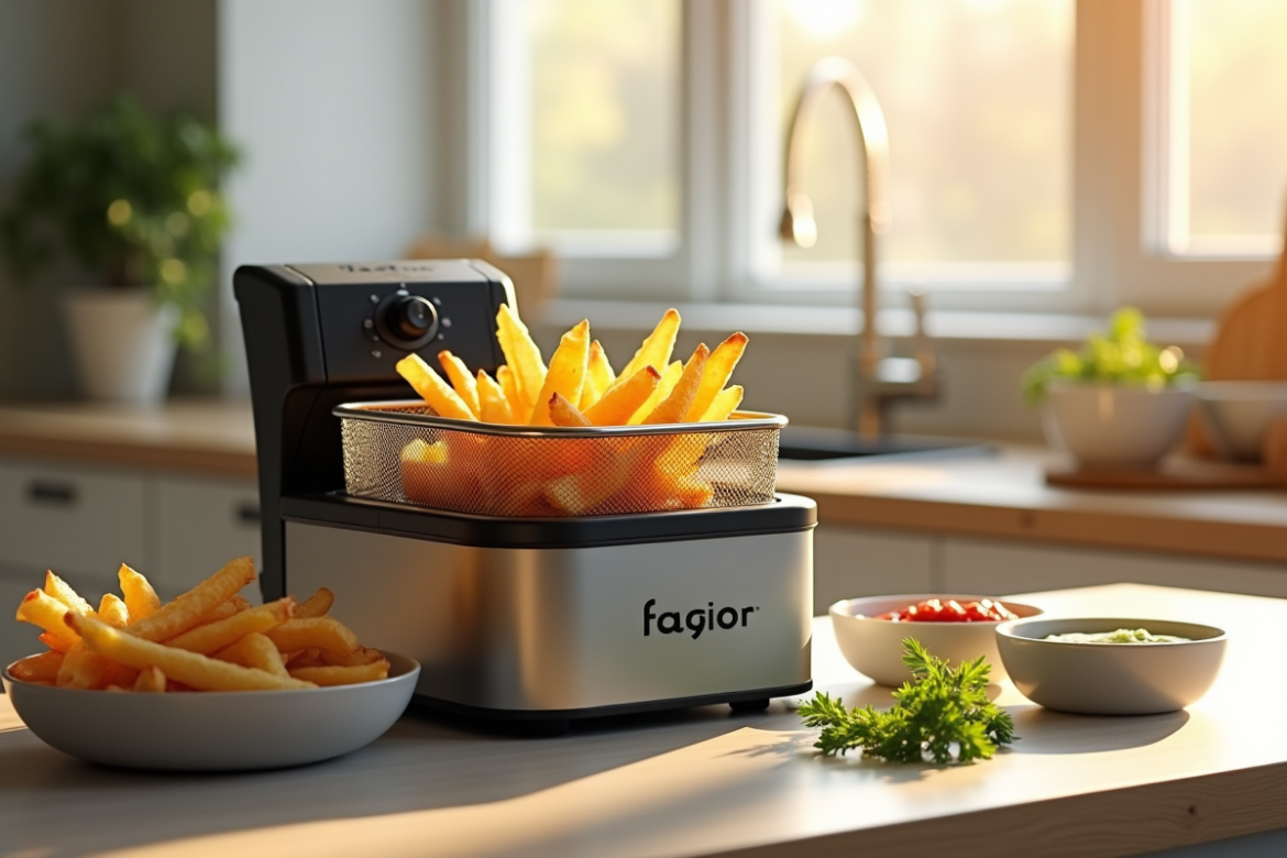 Fagor friteuse moderne avec frites dorées maison