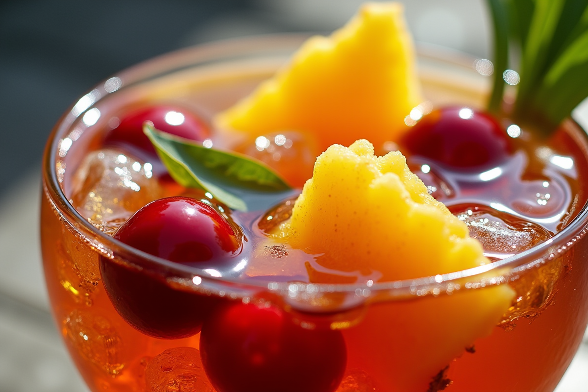 fruits alcoolisés